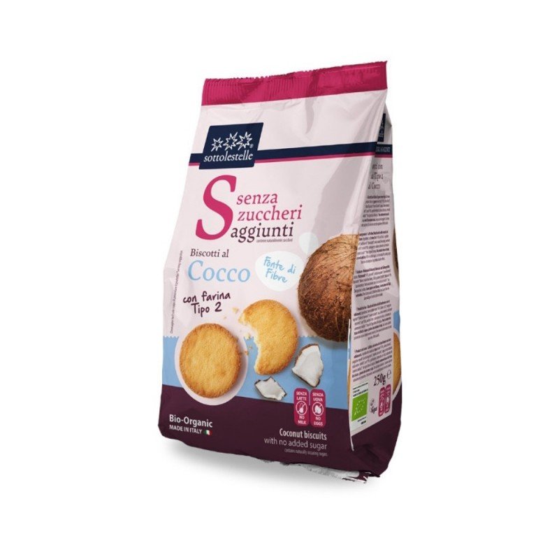 SOTTO GALLETA COCO SIN AZUCAR 250G SOTTO GALLETA COCO SIN AZUCAR 250G