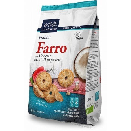 SOTTO GALLETA ESPELTA COCO SEMILLAS AMAPOLA 250G