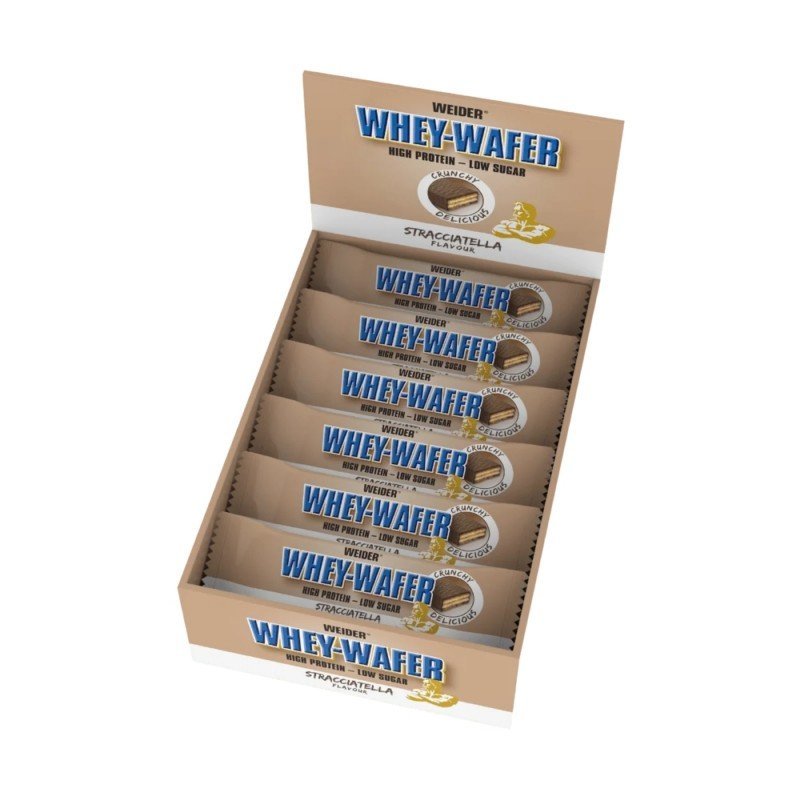 PROTEIN WAFER BAR STRICCIATELLA 12x35G WEIDER PROTEIN WAFER BAR STRICCIATELLA 12x35G WEIDER