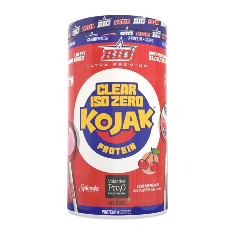PROTEINA CLEAR ISO ZERO KOJAK CEREZA ORIGINAL 750G BIG PROTEINA CLEAR ISO ZERO KOJAK CEREZA ORIGINAL 750G BIG