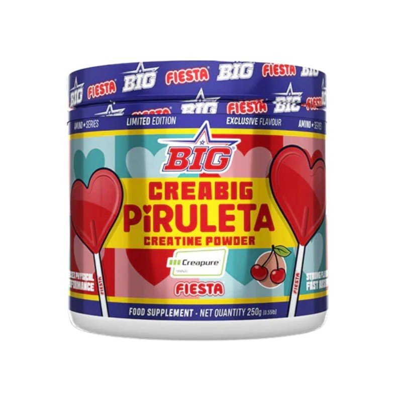 CREABIG CREATINA CREAPURE PIRULETA FIESTA 250G BIG