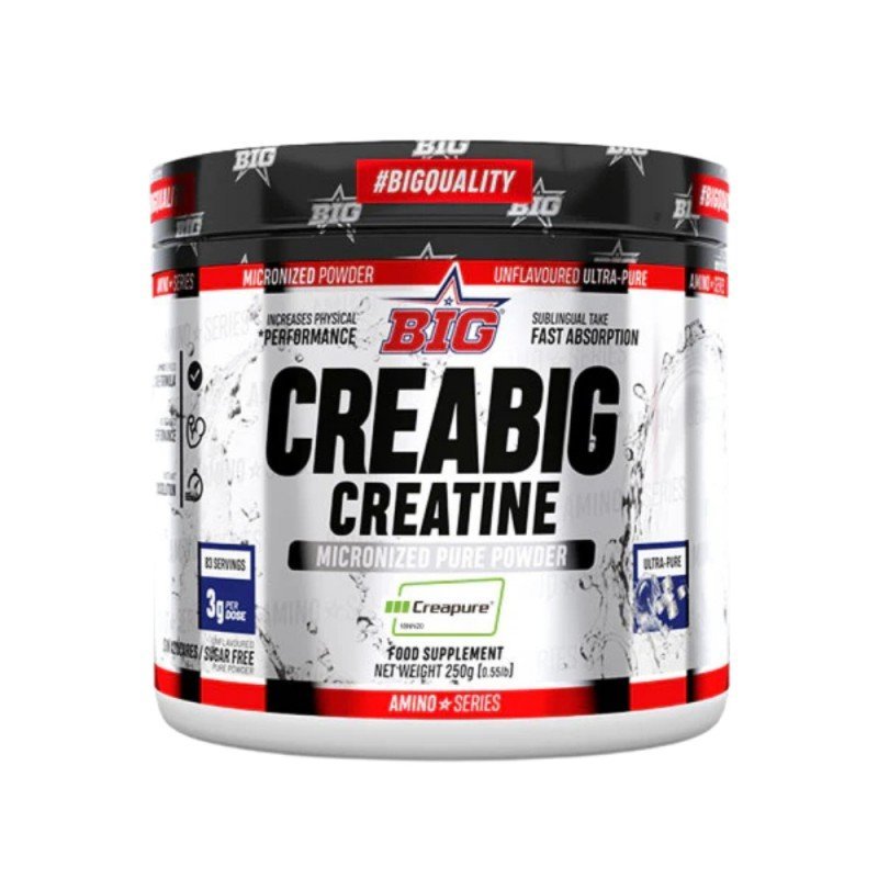 CREABIG CREATINA CREAPURE ULTRA PURE 250G BIG CREABIG CREATINA CREAPURE ULTRA PURE 250G BIG
