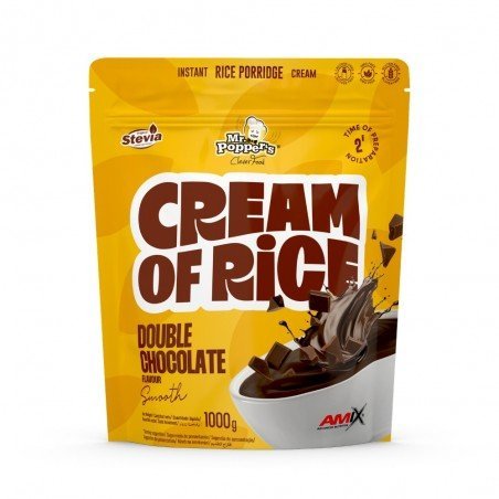 CREMA DE ARROZ DOBLE CHOCOLATE 1KG AMIX MR POPPERS