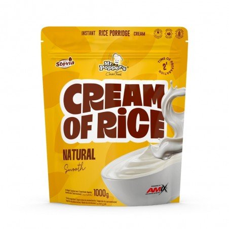 AMIX MR.POPPER CREAM OF RICE 1KG NATURAL