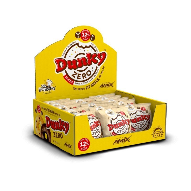 AMIX MR.POPPER DUNKY 15X70GR BLACK CHOCO BLANCO AMIX MR.POPPER DUNKY 15X70GR BLACK CHOCO BLANCO