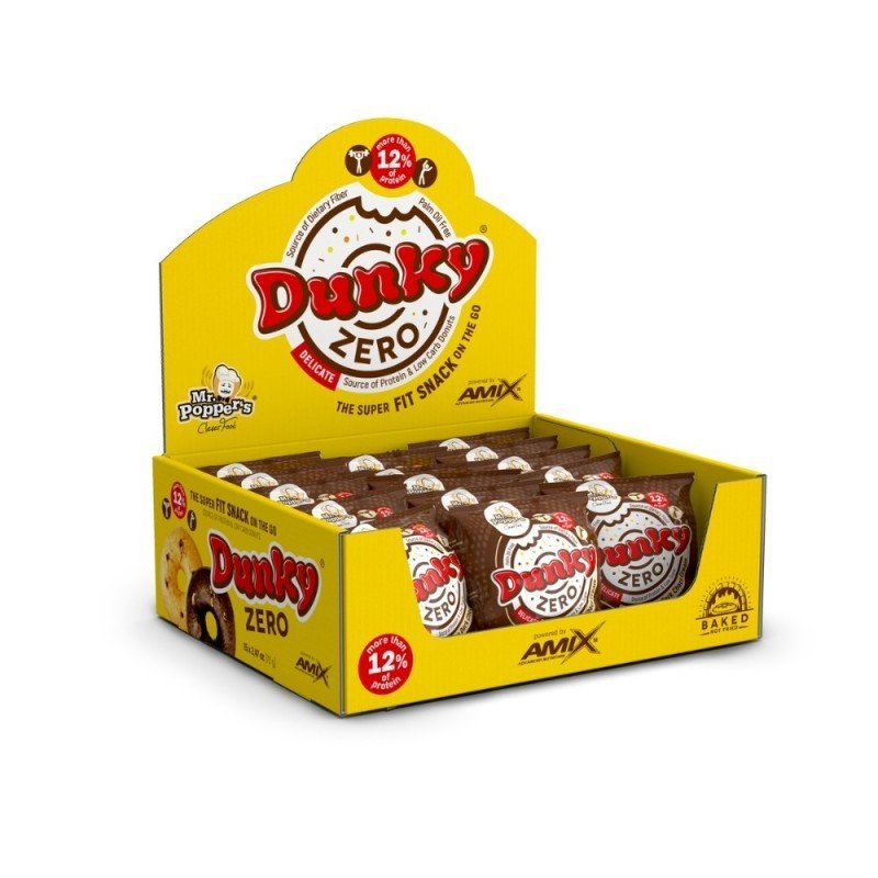 AMIX MR.POPPER DUNKY 15X70GR BLACK CHOCO NEGRO AMIX MR.POPPER DUNKY 15X70GR BLACK CHOCO NEGRO