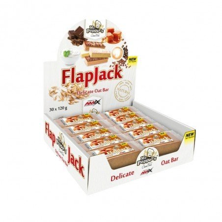 AMIX MR.POPPER FLAP JACK OAT 30X120GR YOGUR