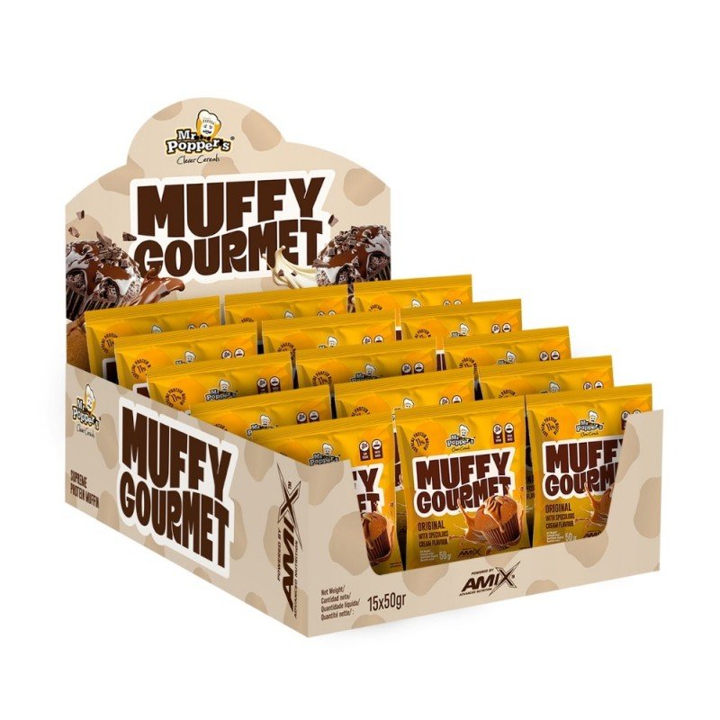 AMIX MR.POPPER MUFFY 15X50G ORIGINAL SPECULOOS AMIX MR.POPPER MUFFY 15X50G ORIGINAL SPECULOOS