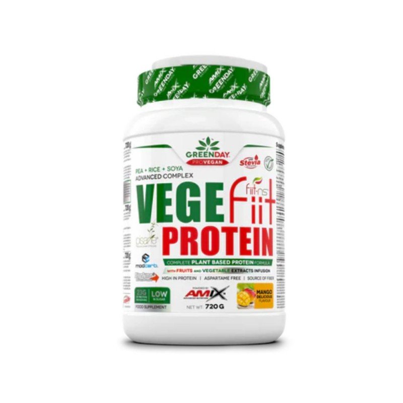 AMIX  GREENDAY VEGEFIIT PROT 720GR MANGO