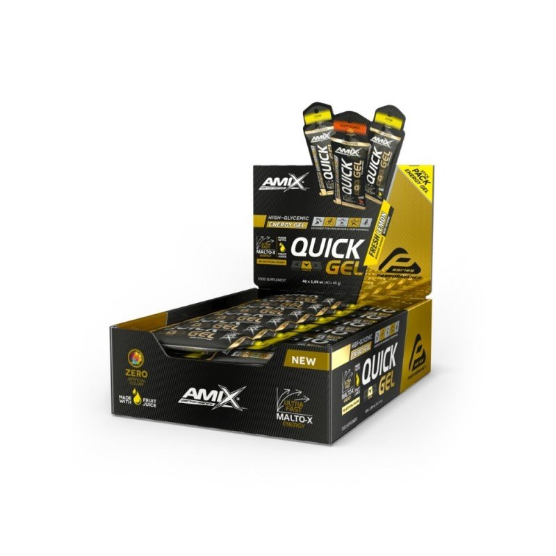 AMIX PERFORMANCE QUICK GEL 40x45GR LIMON AMIX PERFORMANCE QUICK GEL 40x45GR LIMON