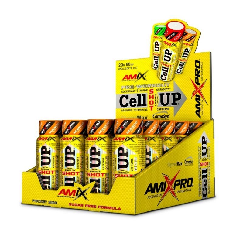 AMIX PRO CELLUP SHOT 20X60ML MANGO AMIX PRO CELLUP SHOT 20X60ML MANGO