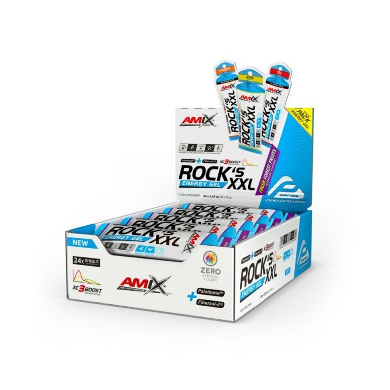 AMIX PERF GEL ROCK,S XXL S/CAFEINA 24X65GR FRUT BO AMIX PERF GEL ROCK,S XXL S/CAFEINA 24X65GR FRUT BO