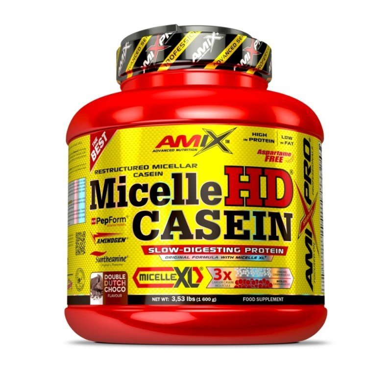 AMIX PRO MICELLE HD CASEIN 1.6KG LECHE VAINILLA AMIX PRO MICELLE HD CASEIN 1.6KG LECHE VAINILLA