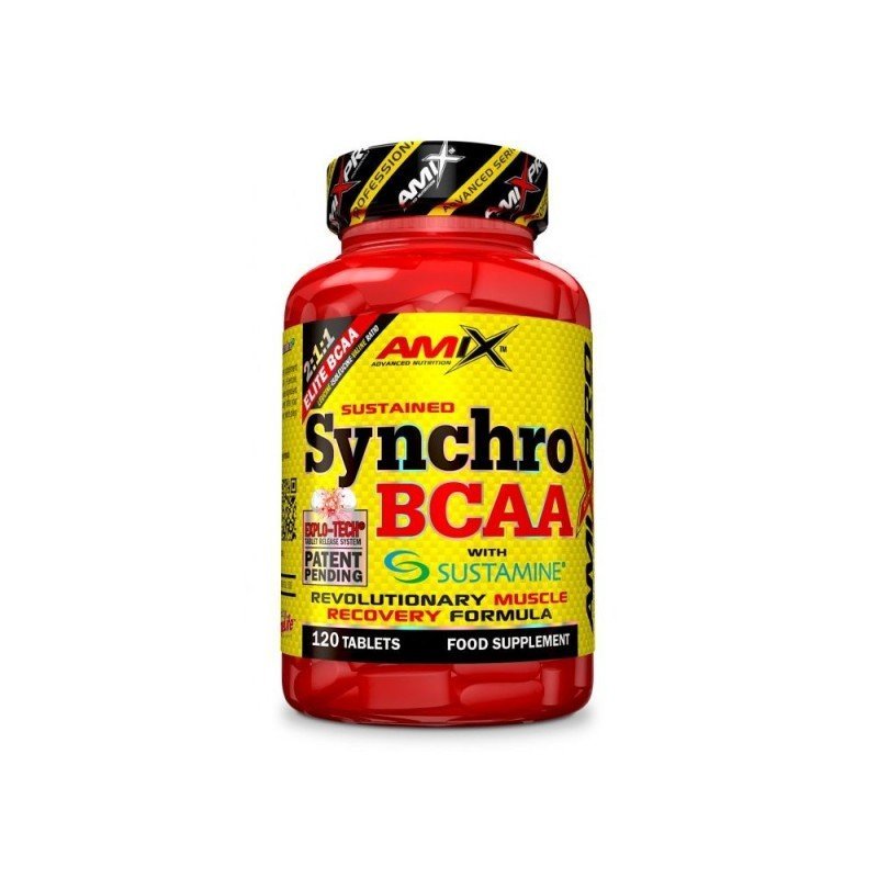 AMIX PRO SYNCHRO BCAA PLUS SUSTAMINE 120TAB. AMIX PRO SYNCHRO BCAA PLUS SUSTAMINE 120TAB.