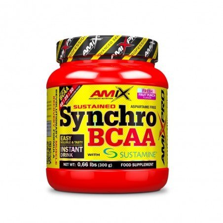 AMIX PRO SYNCHRO BCAA PLUS SUSTAMINE SANDIA 300GR