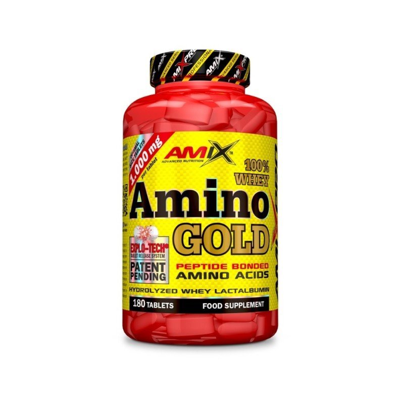 AMIX PRO WHEY AMINO GOLD 180TAB. AMIX PRO WHEY AMINO GOLD 180TAB.