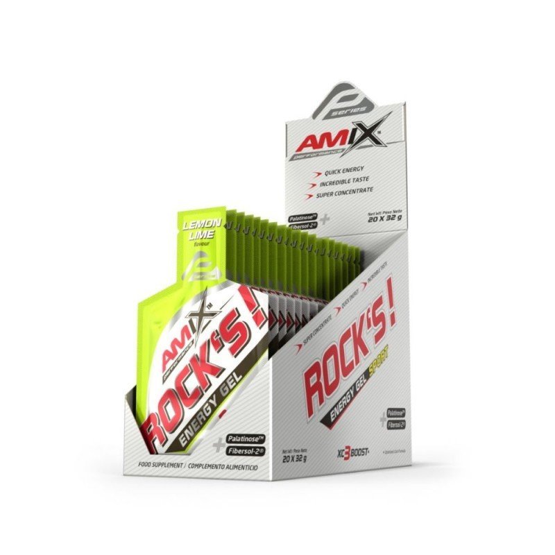 AMIX PERF GEL ROCK,S S/CAFEINA 20X32GR LIMON AMIX PERF GEL ROCK,S S/CAFEINA 20X32GR LIMON