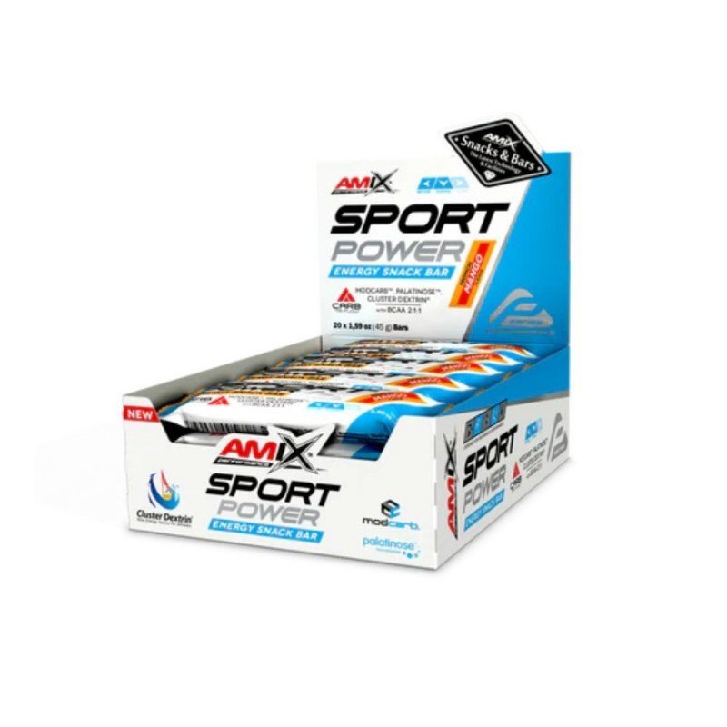 AMIX PERF BARRITAS SPORT POWER 20X45G NARANJA AMIX PERF BARRITAS SPORT POWER 20X45G NARANJA
