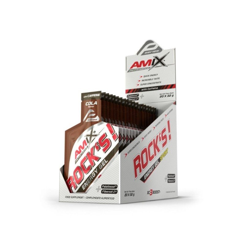 AMIX PERF GEL ROCK,S C/CAFEINA 20X32GR COLA AMIX PERF GEL ROCK,S C/CAFEINA 20X32GR COLA