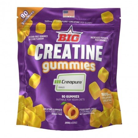 CREATINE GUMMIES CREAPURE MELOCOTON 90 GOMINOLAS BIG