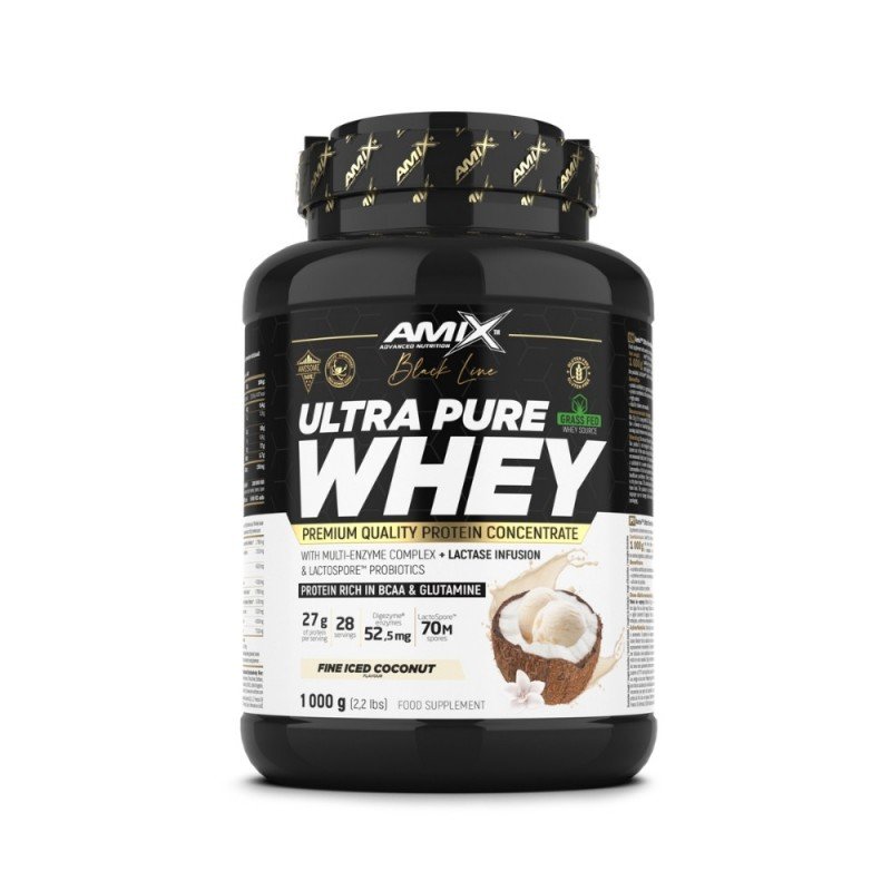 AMIX BLACK ULTRA PURE WHEY 1KG COCO HELADO AMIX BLACK ULTRA PURE WHEY 1KG COCO HELADO