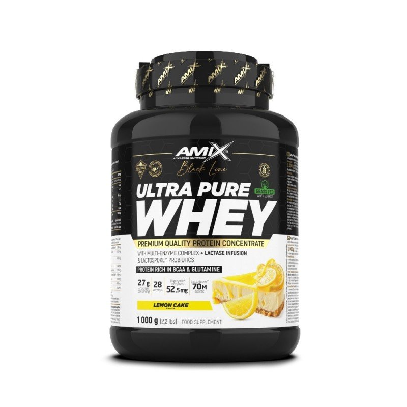 AMIX BLACK ULTRA PURE WHEY 1KG LEMON CAKE AMIX BLACK ULTRA PURE WHEY 1KG LEMON CAKE