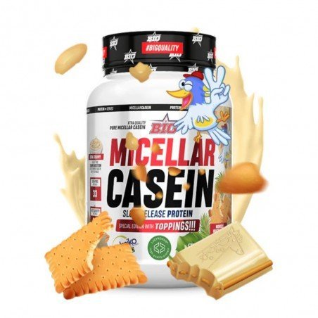 MICELLAR CASEIN CON TOPPINGS MOWGLY WHITE CHOCO 1KG BIG