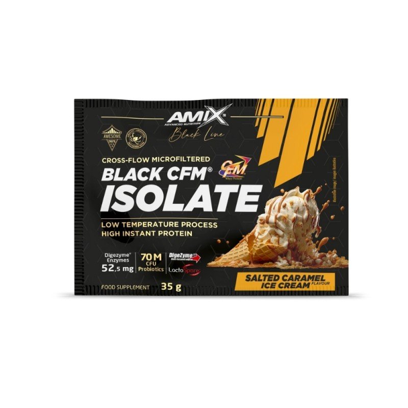 AMIX UNIDOSIS BLACK CFM ISO.35GR. CARAMELO SALADO AMIX UNIDOSIS BLACK CFM ISO.35GR. CARAMELO SALADO