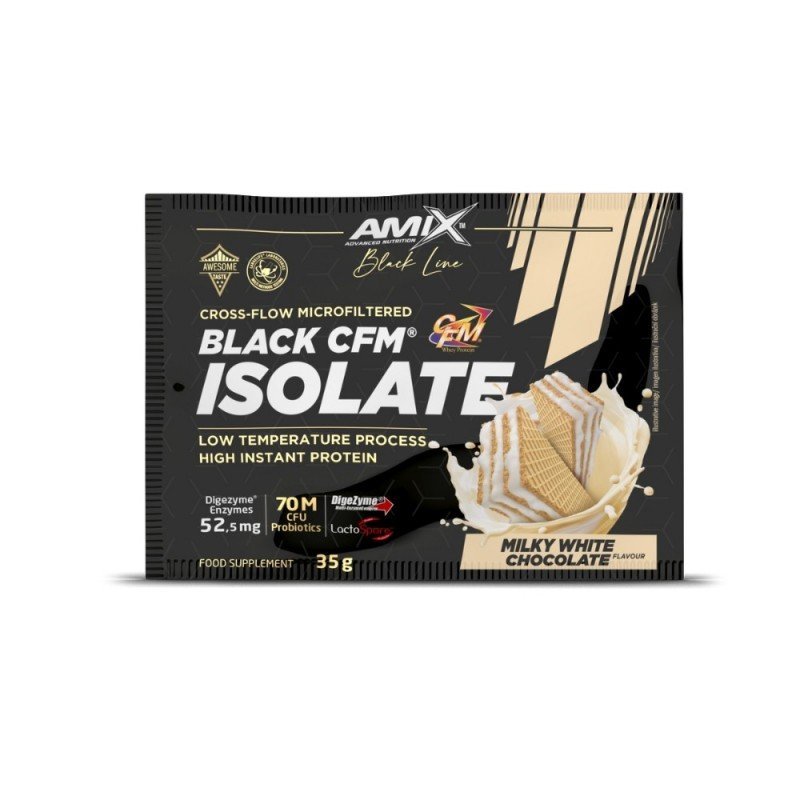 AMIX UNIDOSIS BLACK CFM ISO.35GR. LECHE CHOCO BCO. AMIX UNIDOSIS BLACK CFM ISO.35GR. LECHE CHOCO BCO.