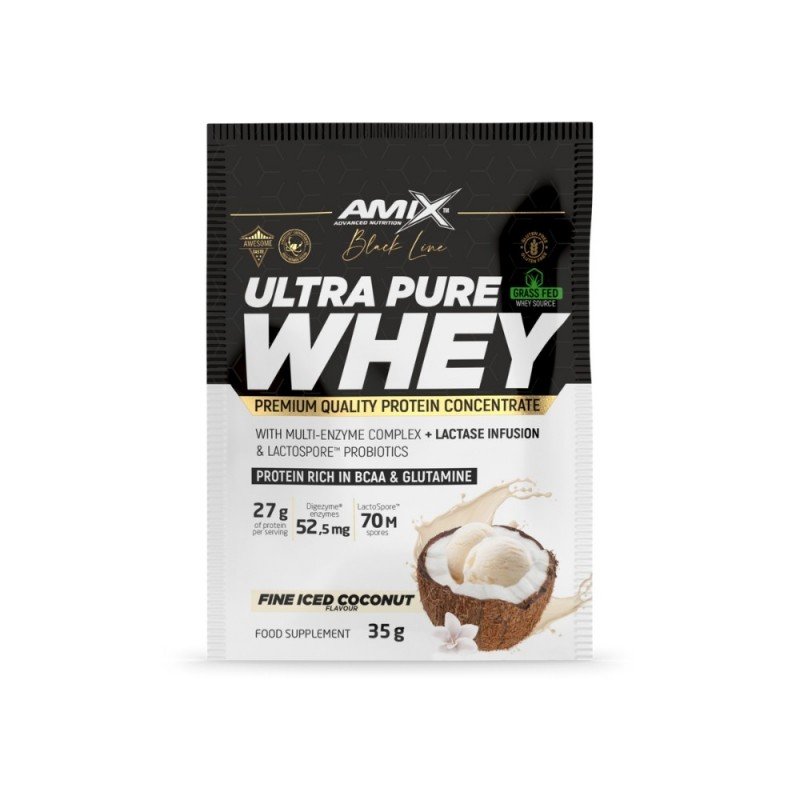 AMIX UNIDOSIS BLACK ULTRA P.WHEY 35GR. COCO HELADO AMIX UNIDOSIS BLACK ULTRA P.WHEY 35GR. COCO HELADO