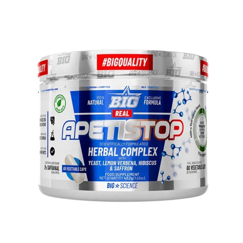 REAL APETISTOP 60 CAPS BIG REAL APETISTOP 60 CAPS BIG