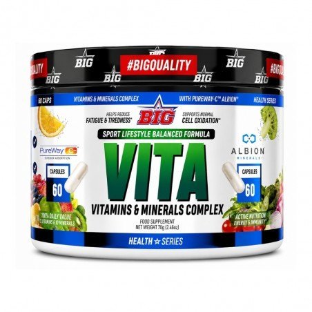 VITA COMPLEJO MULTIVITAMINICO Y MINERALES 60 CAPS BIG