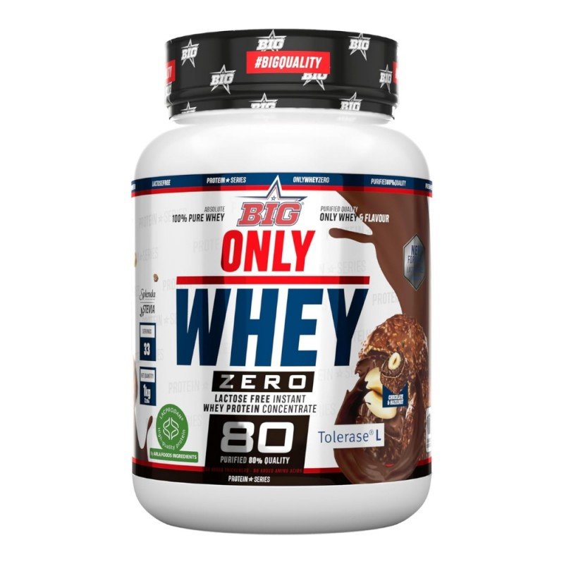 ONLY WHEY ZERO CHOCO AVELLANA 1KG BIG