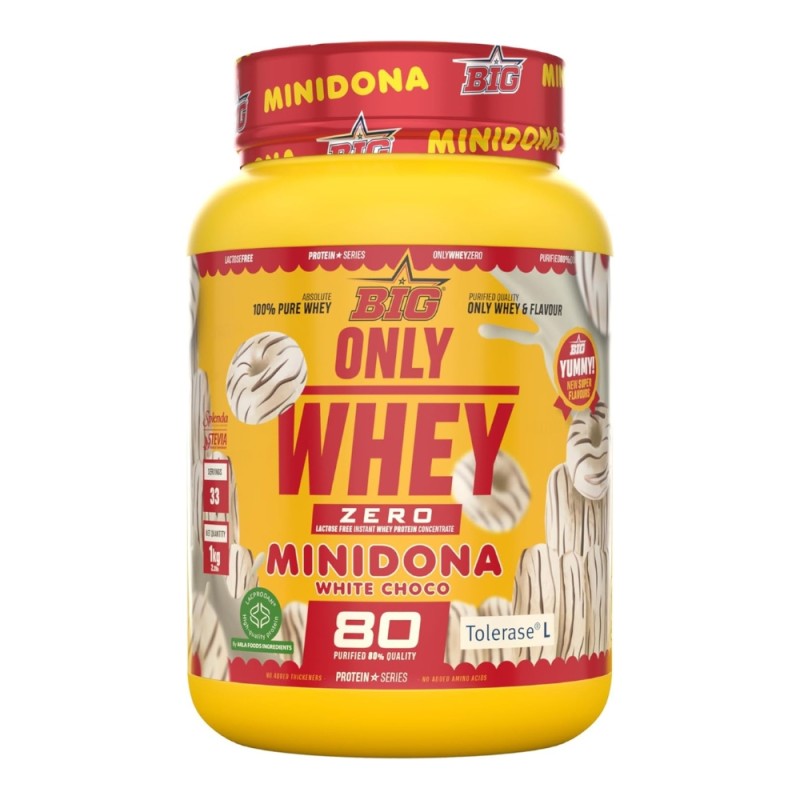 ONLY WHEY ZERO MINIDONA WHITE 1KG BIG