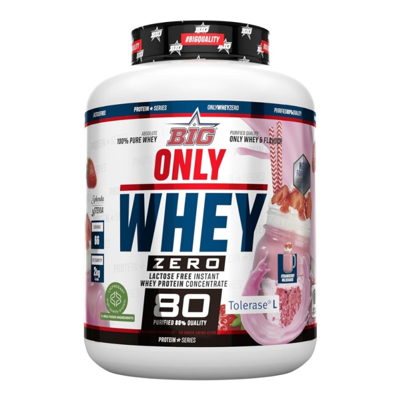 ONLY WHEY ZERO FRESA 2KG BIG ONLY WHEY ZERO FRESA 2KG BIG