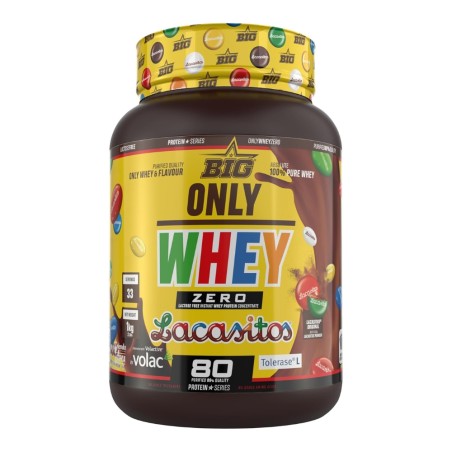PROTEINA ONLY WHEY TOLERASE 1KG LACASITOS BIG