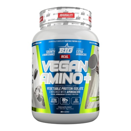 REAL VEGA AMINO PLUS COOKIES & CREAM 1KG BIG