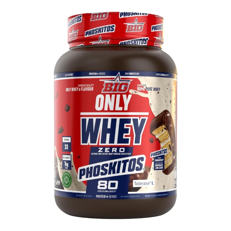 ONLY WHEY ZERO PHOSKITOS 1KG BIG ONLY WHEY ZERO PHOSKITOS 1KG BIG
