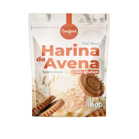 HARINA DE AVENA SIN GLUTEN SPECULOOS 800G TORAFOOD