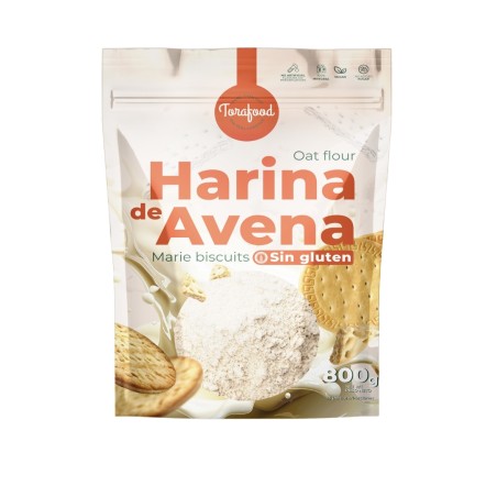 HARINA DE AVENA SIN GLUTEN GALLETA MARIA 800G TORAFOOD