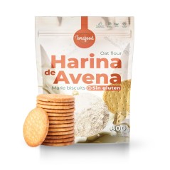 HARINA DE AVENA SIN GLUTEN GALLETA MARIA 800G TORAFOOD
