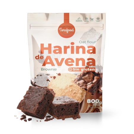HARINA DE AVENA SIN GLUTEN BROWNIE 800G TORAFOOD
