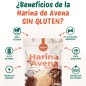 HARINA DE AVENA SIN GLUTEN BROWNIE 800G TORAFOOD