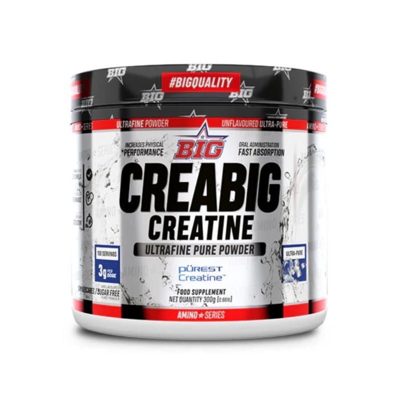 CREABIG CREATINA PUREST NEUTRA 300G BIG CREABIG CREATINA PUREST NEUTRA 300G BIG