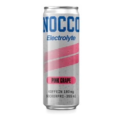 NOCCO BEBIDA ENERGETICA ELECTROLYTE PINK GRAPE 330ML
