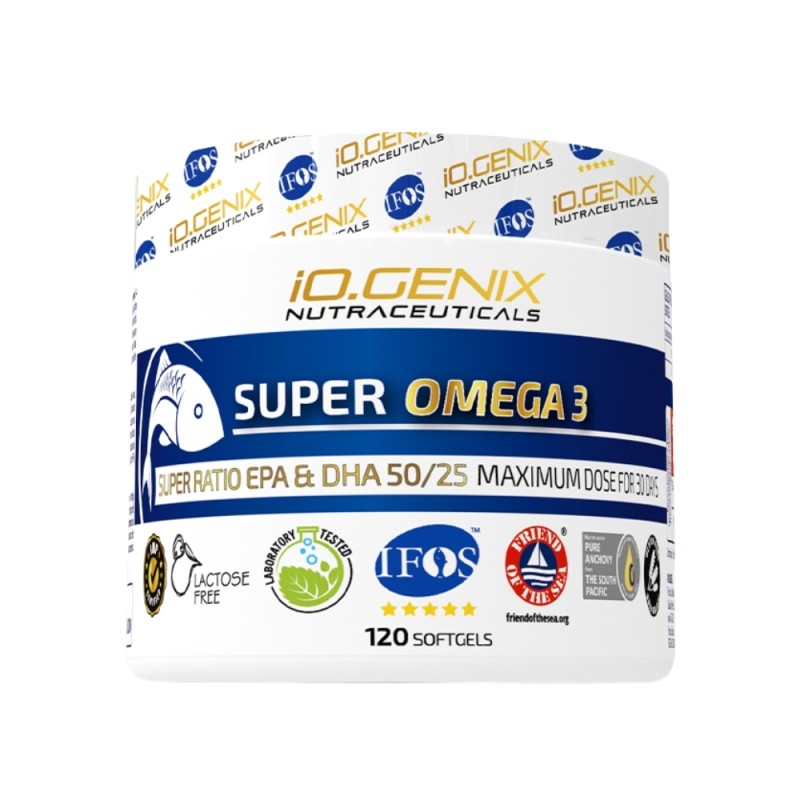 SUPER OMEGA 3 120 PERLAS IOGENIX SUPER OMEGA 3 120 PERLAS IOGENIX