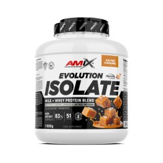 PROTEINA EVOLUTION PROTEIN ISOLATE 1.8KG CARAMELO SALADO AMIX