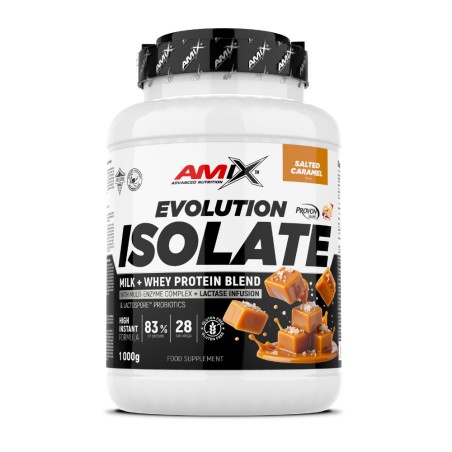 PROTEINA EVOLUTION PROTEIN ISOLATE 1KG CARAMELO SALADO AMIX