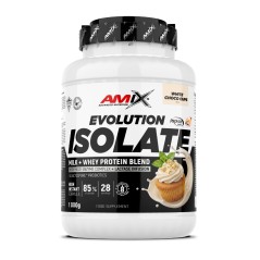 PROTEINA EVOLUTION PROTEIN ISOLATE 1KG CHOCOLATE BLANCO AMIX