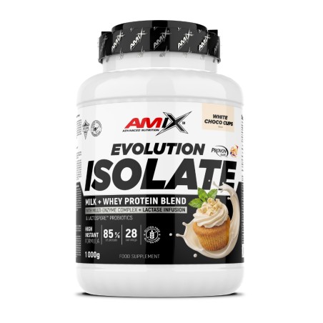 PROTEINA EVOLUTION PROTEIN ISOLATE 1KG CHOCOLATE BLANCO AMIX